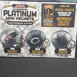 (Break 080) 2026 Tristar Platinum Autograph Mini Helmet