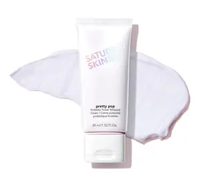 [Saturday Skin Korea Official Shop] Pretty Pop Prebiotics & Probiotics whipped Moisturizing Cream Nourishing Allure Best of Beauty K-Beauty Winner 2020 (1.52 Fl Oz) Lightweight Glow whiteelephantgift