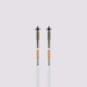 QIDI Q2/Q2C 3D Printer Nozzles, 0.2-0.8mm Bimetal & Tungsten Carbide, High Temp Wear Resistant Upgrade Nozzle Kit for PLA PETG ABS PA-CF