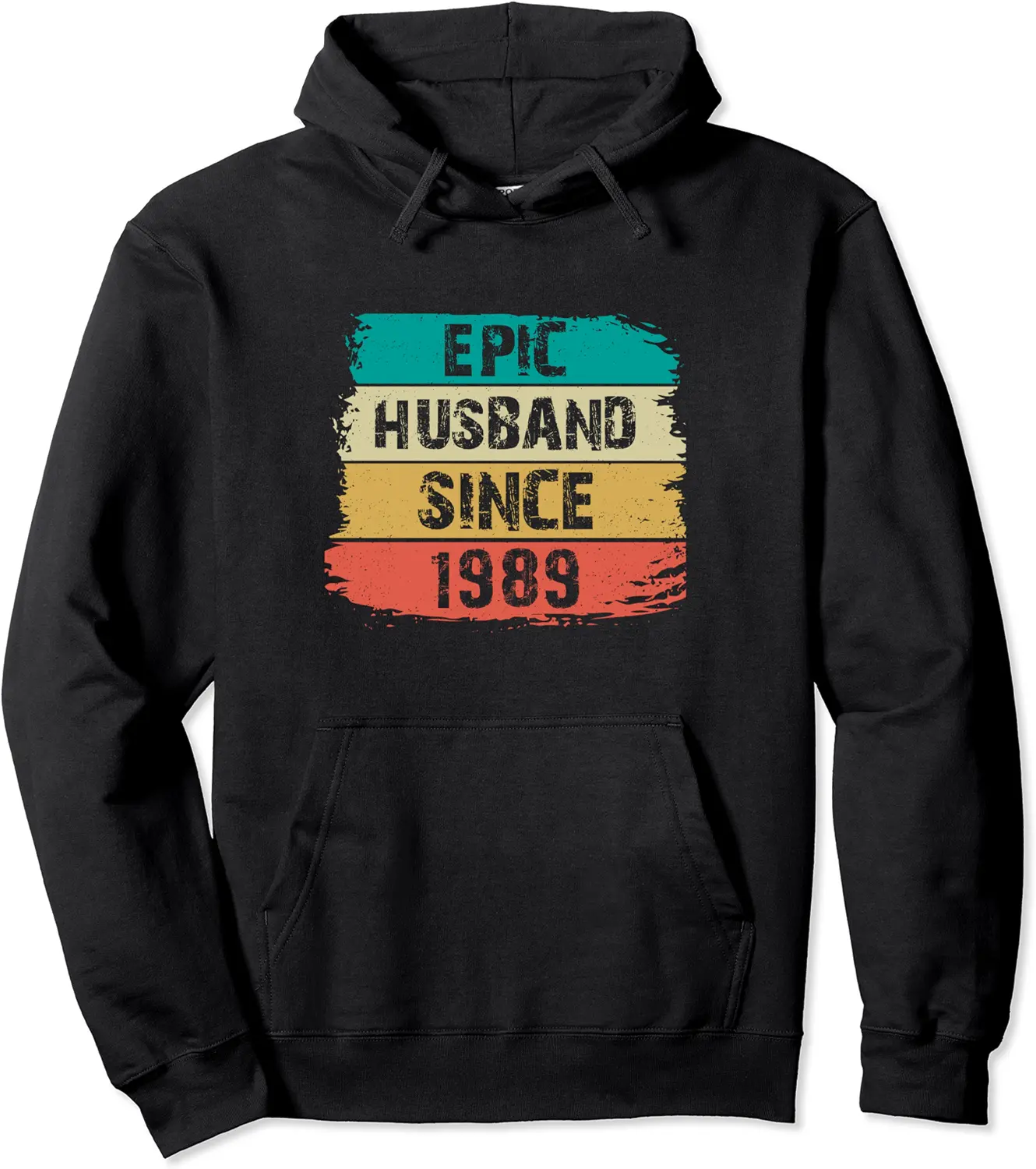 33rd Wedding Anniversary, Epic Husband Since 1989 Pullover Hoodie - Prudencekto Shop 81B09XN56WSS