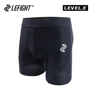 LEFIGHT Men's 3-Pack Boxer Briefs High Stretch Compression Underwear for Active Daily Wear Breathable Comfort Four-Season Casual Undergarments