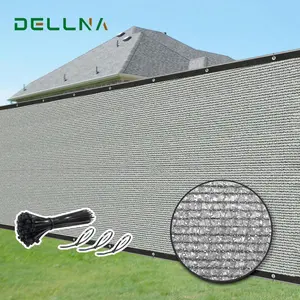 Privacy Screen Fence, 1 Count UV Resistant Wind Mesh, Includes Grommets and Fasteners, Ideal for Outdoor Walls, Gardens, Patios, Pools, Decks