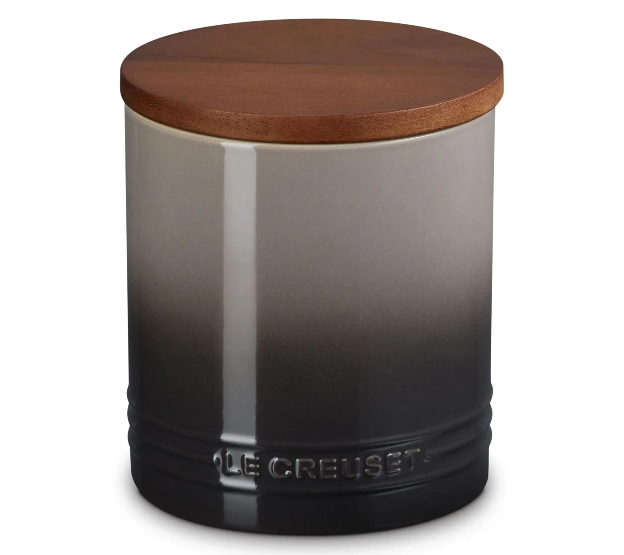 Le Creuset 1.2 qt. Signature Storage Canister with Wood Lid Le Creuset 1.2 qt. Signature Storage Canister with Wood Lid