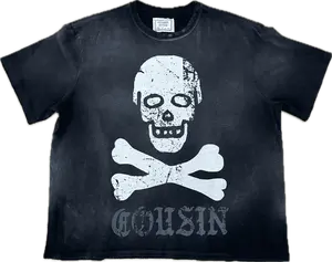 Cousin Skull & Bones Tee