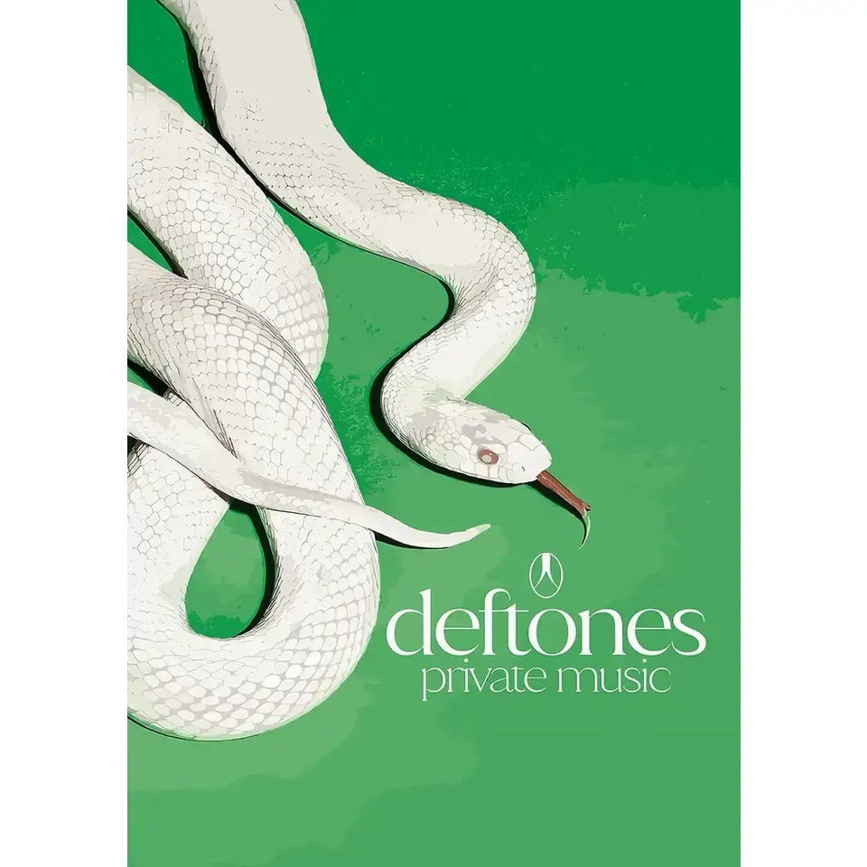 Deftones Private Music Poster, Alternative Metal Wall Art, White Snake Album Inspired Print, Rock Fan Room Decor