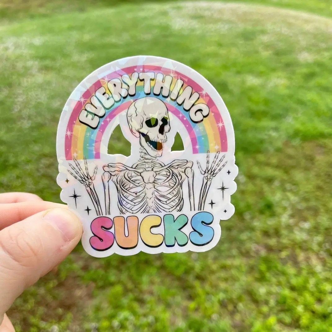 Everything Sucks Sticker