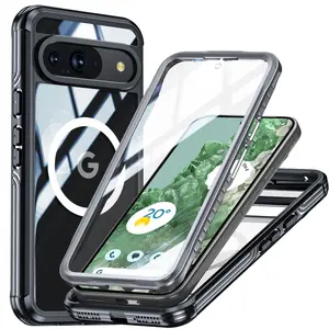 for Google Pixel 9 / 9 Pro Phone Case 9 Pro XL  Triple Protection Sealed Military Grade 3 in 1 Heavy Duty Shockproof/Drop Proof/Dust Proof Case