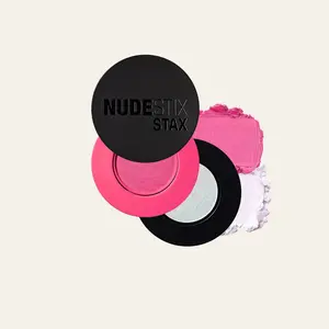 NUDESTIX PINK GLOW - 2 PIECES STAX SET - MAGIC AURA, MAGENTA MATTE Blush Makeup
