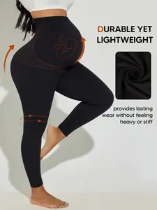 Women's Seamless Pregnancy Pants, Maternity Apparel, High Waist Stretchy Leggings with Belly Support, Breathable Comfort for Daily Wear, All Seasons