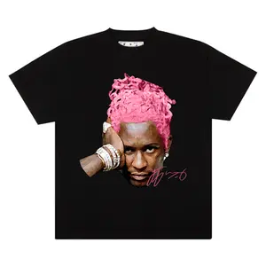 YOUNG THUGG Jumbo Face Tee - Vintage Rap Style