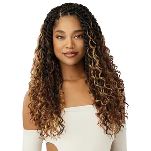 Outre Jumbo Boho Island Twist 18" 3x X-Pression Twisted Up Synthetic Crochet Braiding Hair