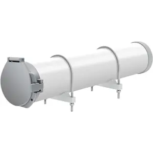 Security Conduit Kit Fit 6 Inch PVC Pipe for Providing on Truck Rack (PVC Pipe Not Included)