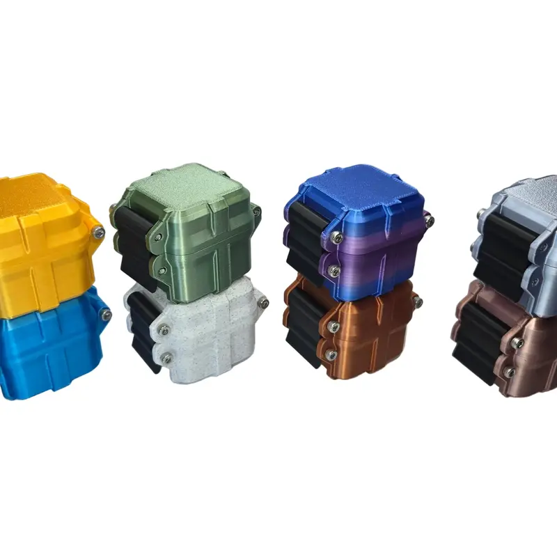 Research Organizer Case | Insulin | Peptide | Compact 4×3mL Vials | Airtight & Fridge Safe
