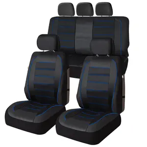 Premier Leatherette Seat Covers - Full Set - Blue