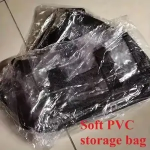 Large Clear Thick Plastic Storage Box with HingedLid, Heavy-Duty Durable High-Capacity Organizerfor Home, Moving, Attic