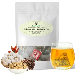 BIG SALE 2026 !!!  ZenVitality Organic Chicory And Gardenia Tea For Diabetics Supports Healthy Blood Sugar, Digestion, Weight & Sleep With Gardenia, Chicory Root, Dandelion Leaf Sugar Free Blend, Vegan & Caffeine Free