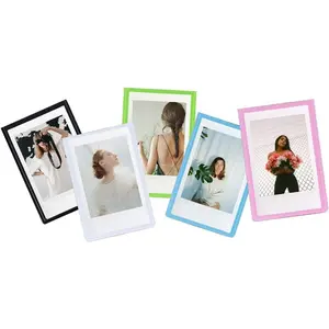 2x3 Magnetic Photo Frame Refrigerator for Fujifilm Instax Mini Instant Film, Magnet Picture Frames for Fridge Small Picture Holder for 8.6cm*5.4cm Picture -15 Pack