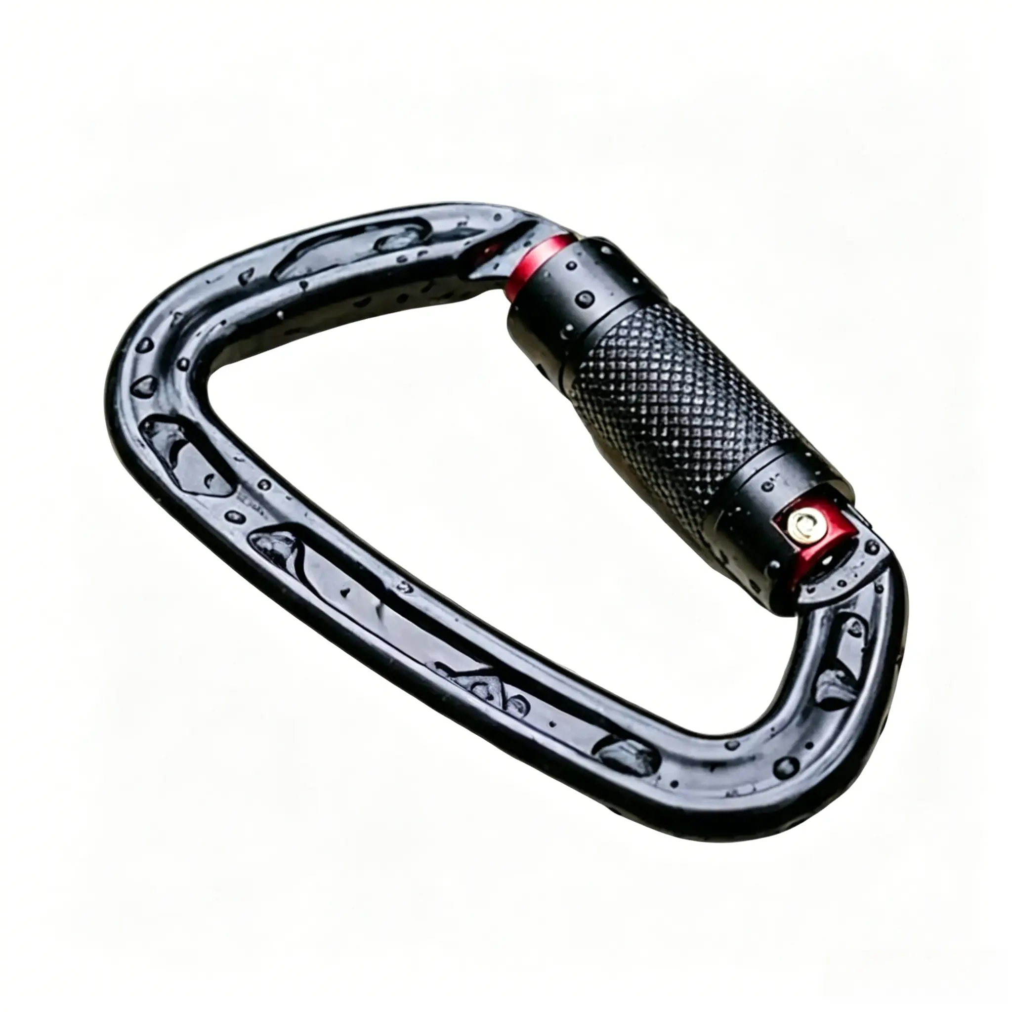 Outdoor Climbing Main Lock, D-shapedDEALS FOR YOUAutomatic Lock Safety Buckle, Heavy Duty Buckle forClimbing, Rapid Descent and Mountaineering, RopeCarabiner, Locking Carabiner