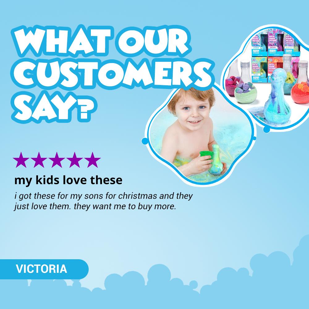 Kids Bath Bomb Potion – 6-Pack Fizzing, Foaming & Bubbling Bath Bombs for Toddlers & Kids – Colorful, Erupting Bath Toy Set for Interactive Tub Time Fun – Non-Toxic, Kid-Safe Ingredients – Sensory Play & STEM-Inspired Bath Experience Kids Bath Bomb Potion – 6-Pack Fizzing, Foaming & Bubbling Bath Bombs for Toddlers & Kids – Colorful, Erupting Bath Toy Set for Interactive Tub Time Fun – Non-Toxic, Kid-Safe Ingredients – Sensory Play & STEM-Inspired Bath Experience