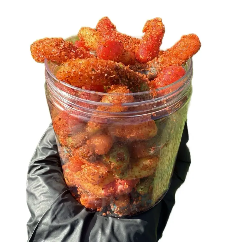Miami Pika Neon Sour Gummy Worms