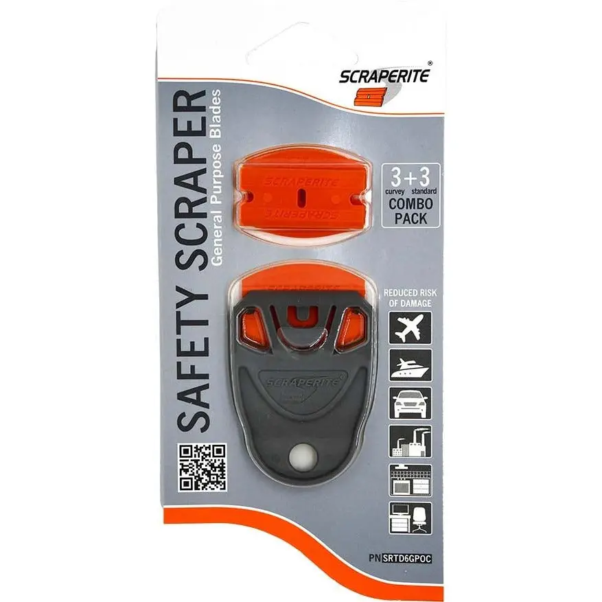 ScrapeRite Short Handle Safety Scraper