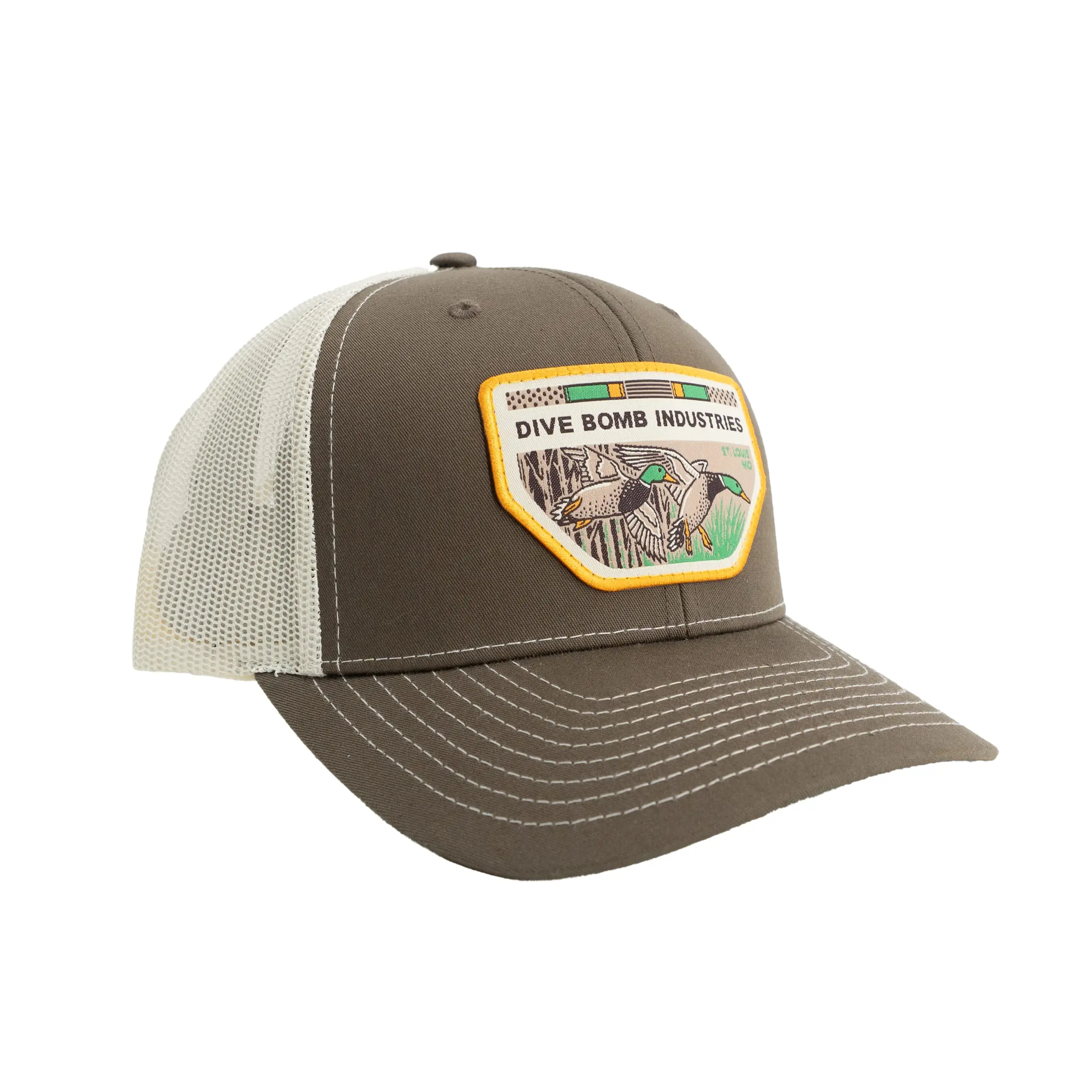 Custom Patch Hat - Waterfowl Design