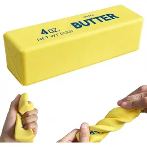 3PCS Butter Squishy Toy, Cream Stick Soft Toy with Cream Scent, Perfect for Play & Stress Relief, Ideal Gift for All Occasions fun present anxiety birthday box party adult