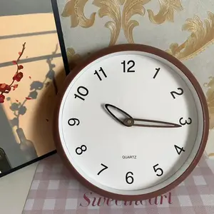 12 Inch Fashion Wall Clock individual Hands Design Silent Quartz Wall Watch for Living Room Office Bedroom Interior Decoration