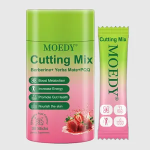 MOEDY Yerba Mate Blend Contains Berberine, Chromium, 5-HTP, Yerba Mate, and Magnesium | 30 Servings | Formulated for Gut Health & Cleansing Support