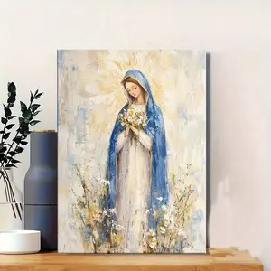 JIT 1pc Canvas Wall Art - Traditional  Modern Style,  Ready to Hang, Ideal for Bedroom, Living Room, or Office Decor, Bedroom Wall Decor|Vibrant Canvas Art, 2D, Perfect for Room