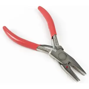 1 Pack Heavy Duty Handheld Coil Crimpers, Cutting and Crimping Tool for Plastic Spiral Binding Spines, for Students and Coworkers