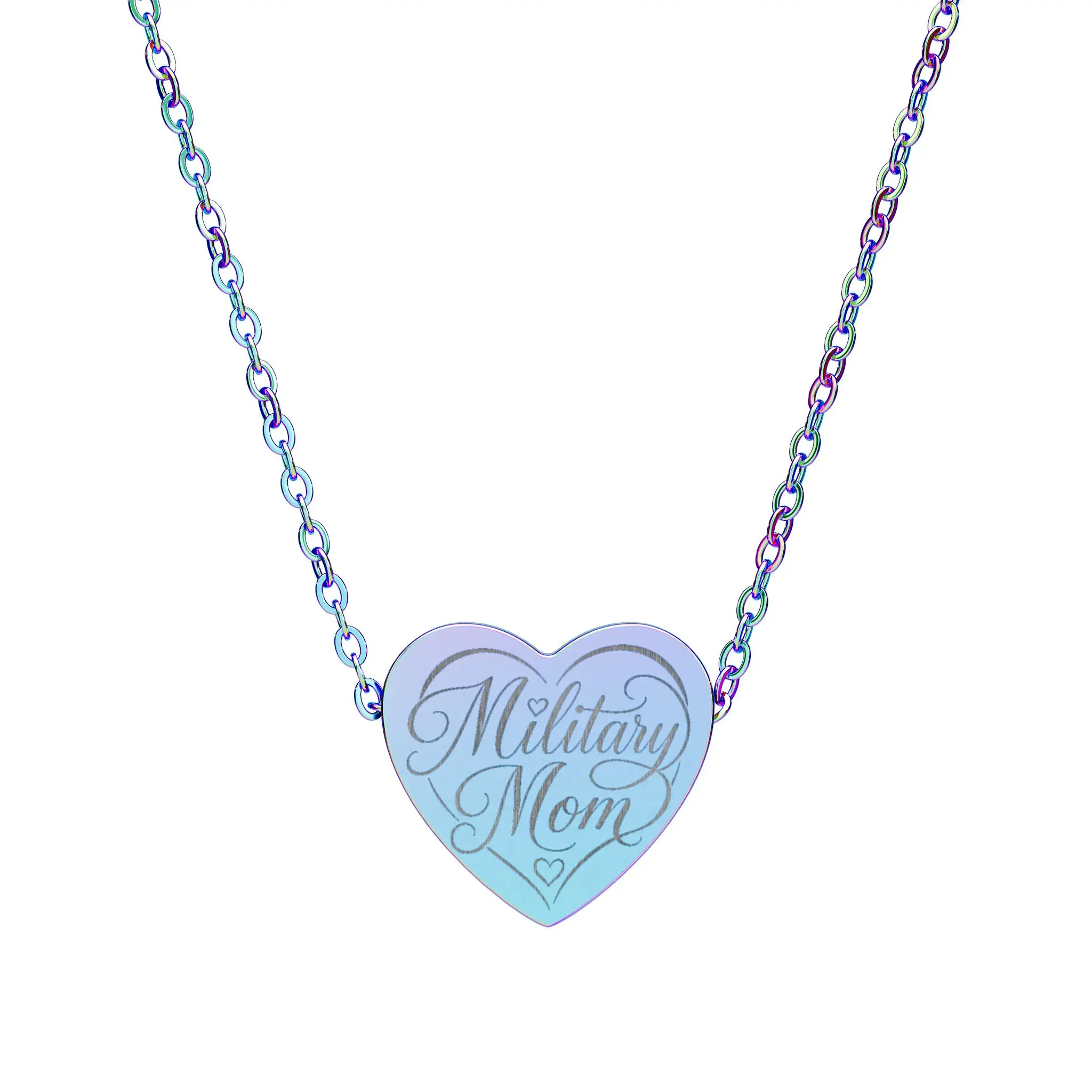 Heart Necklace (Engraving)