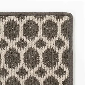 Eliza Dark Gray Cut and Sew Custom Rug