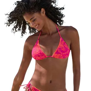 Women's Tropical Triangle Bikini Swimsuit Top