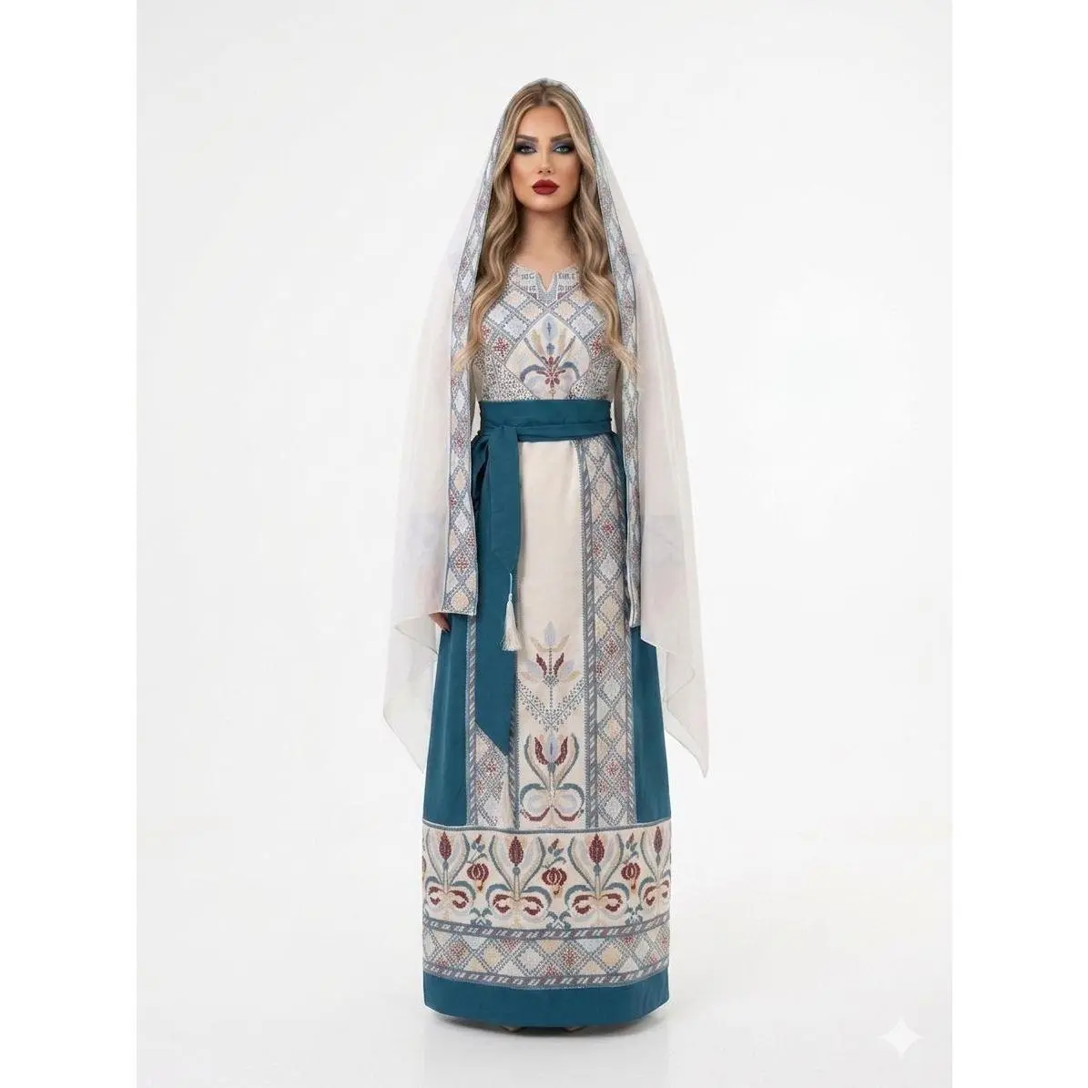 Women's Lilly Traditional Thobe - Casual Elegant Islamic Muslim Modesty Abaya with Expert Craftsmanship, Ideal for Eid, Ramadan, Gifts for Her