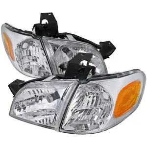 1997-2005 Venture Montana/Trans Sport Crystal Headlights (Chrome Housing/Clear Lens)