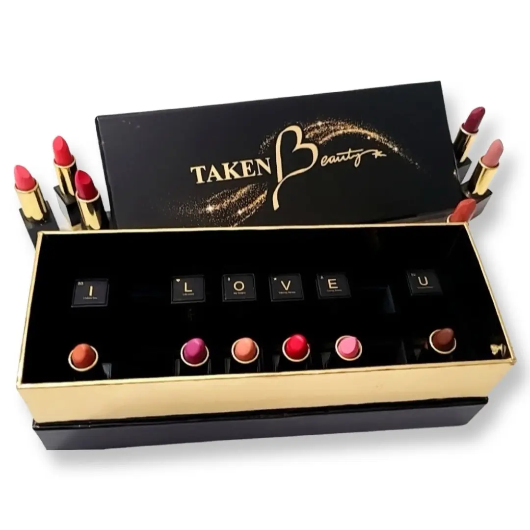Lipstick Luxury Box Makeup Cosmetic - Holds 8 Lipsticks - BOX ONLY