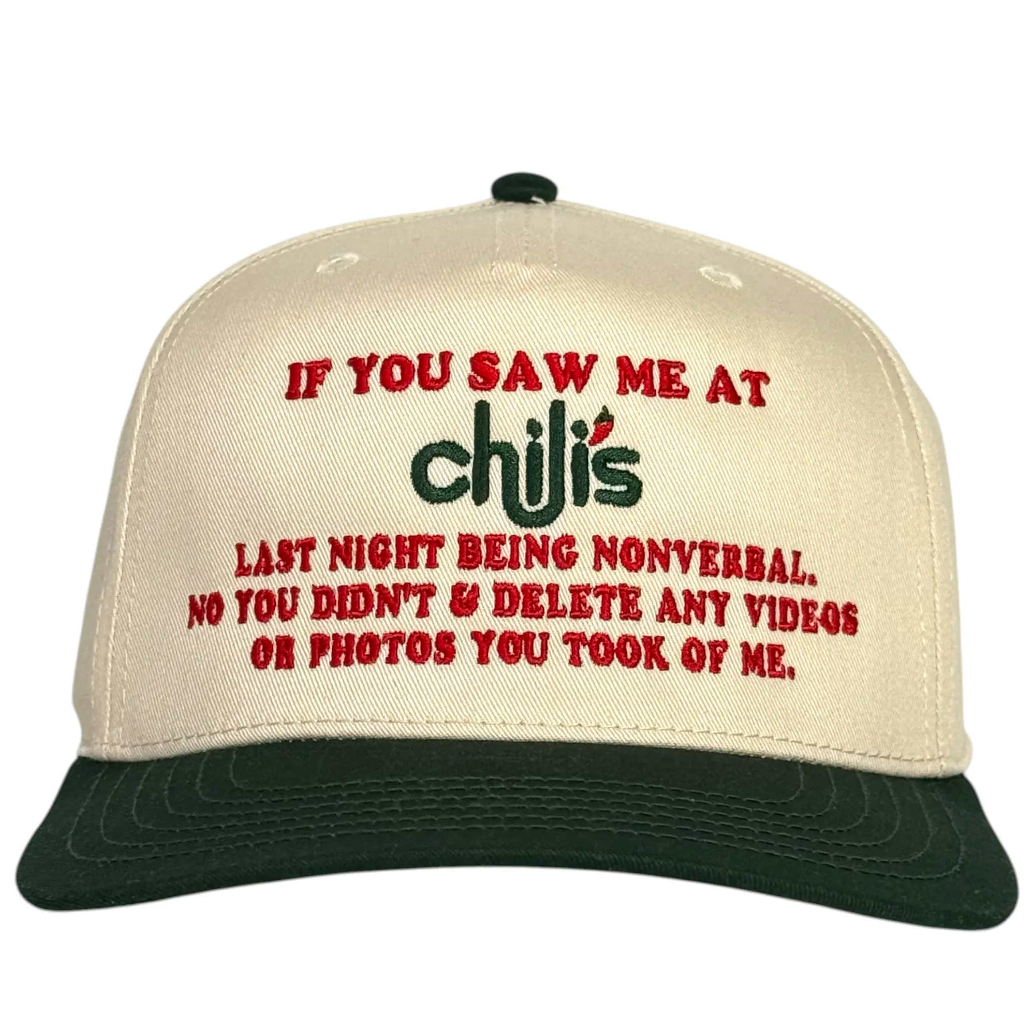 If you saw me at hat