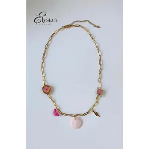 Your Season Line - Pink season necklace