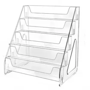 Trapezoidal transparent cosmetic storage box, for bathroom vanities, used to hold lipsticks, perfumes, nail polishes, store skin care products, facial masks, with a minimalist home decoration style