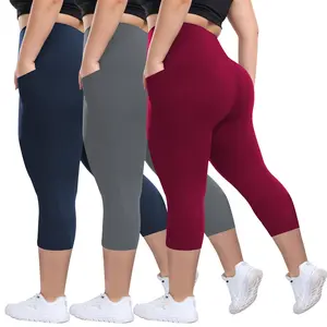 3 Pack Leggings with Pockets for Women,Soft High Waisted Tummy Control Workout Yoga Pants#TikTokShopBlackFriday