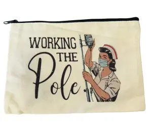 Canvas Pouch, Working The Pole Pouch