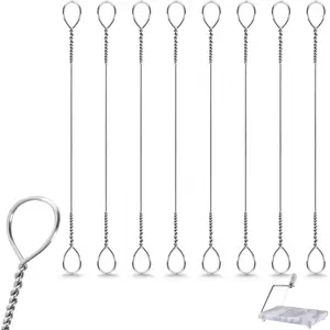 8-Pack 5.5 Inch Replacement Cheese Slicer Wires for Marble Cheese Slicing Board, Suitable for Cutting Cheese and Butter Chunks