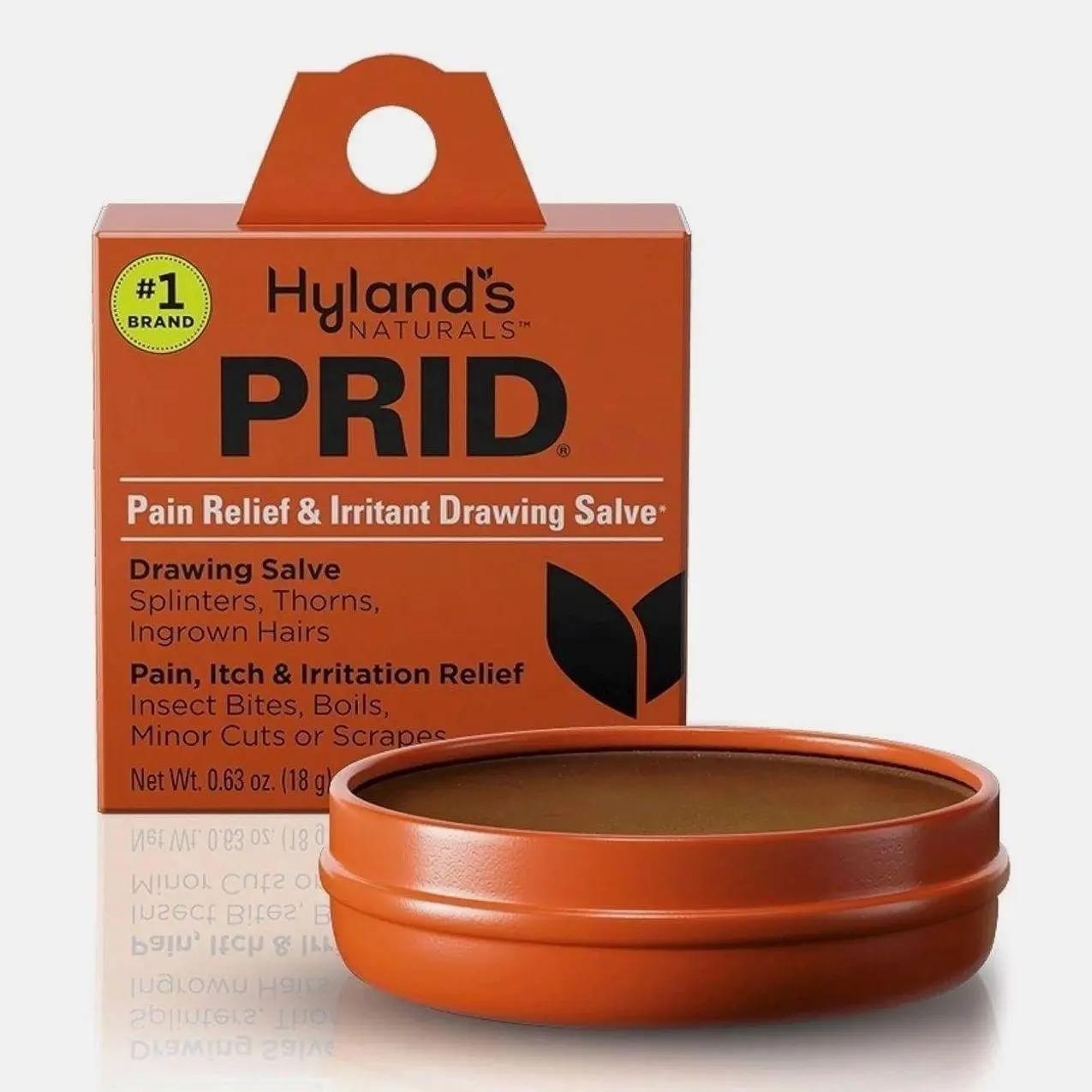PRID Drawing Salve, Topical Skin Irritation Relief, For Splinters, Thorns, Ingrown Hairs, Itch Relief for Bug Bites, Boils, Minor Cuts and Scrapes, 18 Grams