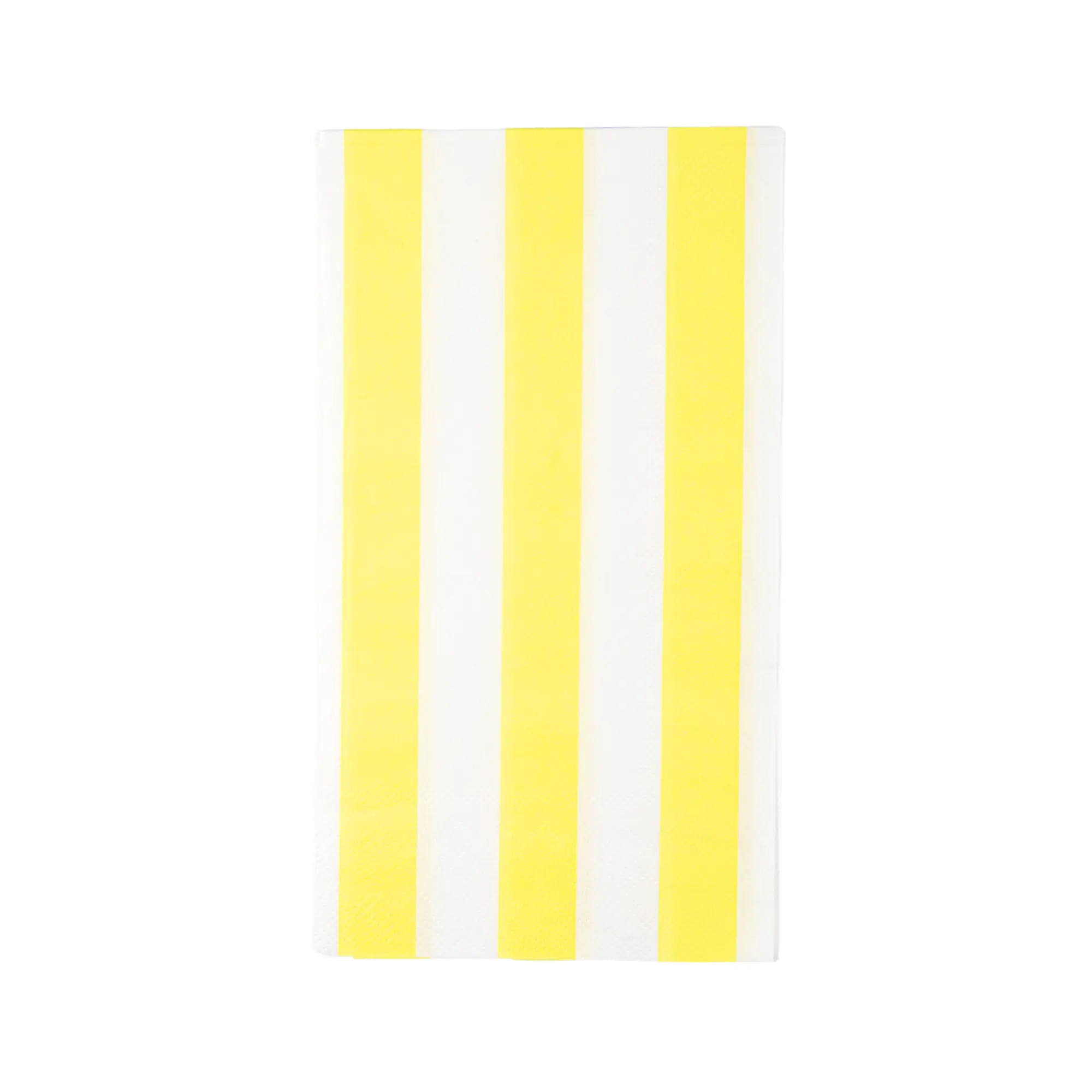 SOLEIL YELLOW SIGNATURE CABANA STRIPE GUEST TOWELS