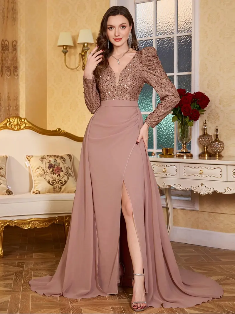 long sleeve floor length formal dresses - TikTok Shop long sleeve floor length formal dresses - TikTok Shop
