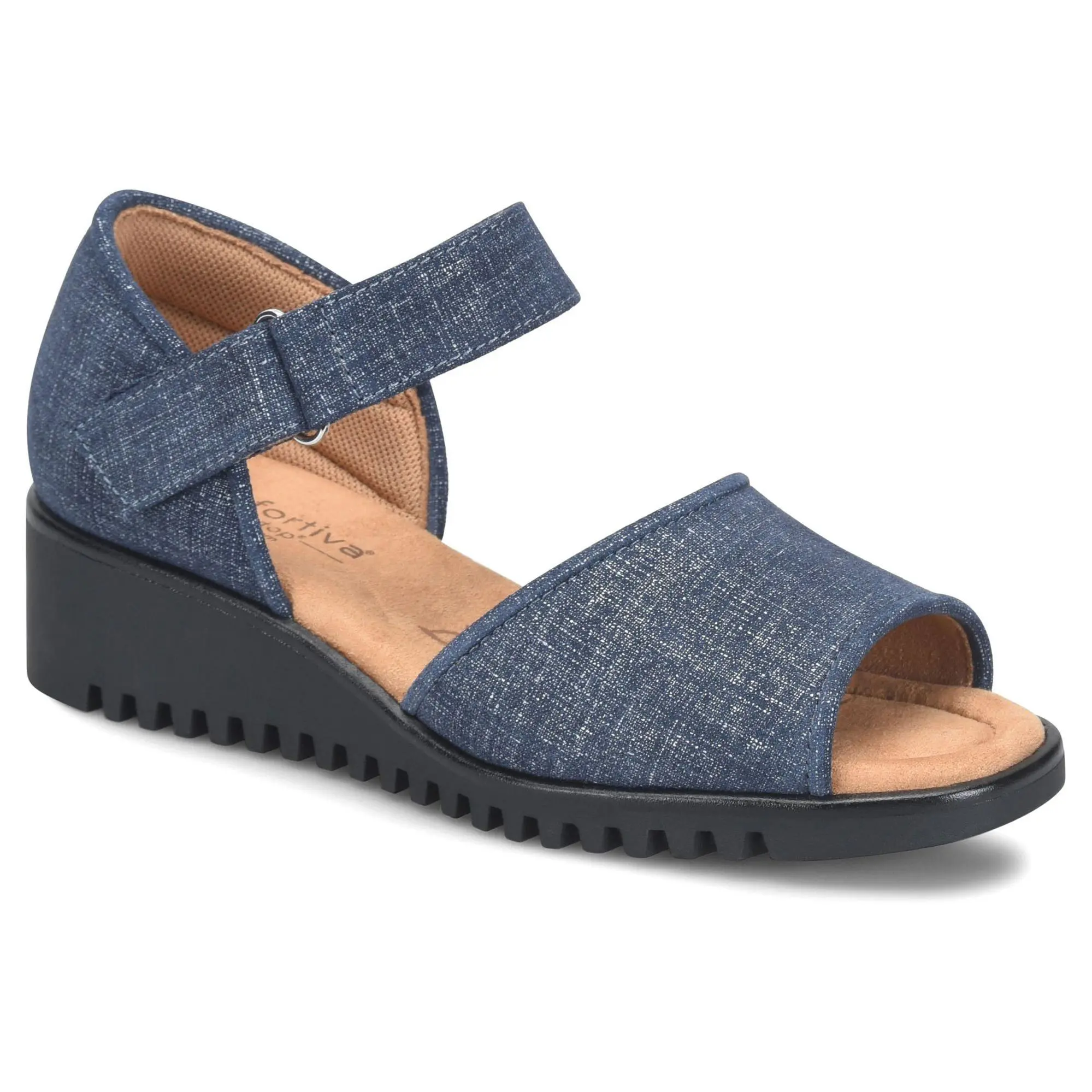 Comfortiva Sporty Wedged Sandal - Daniella
