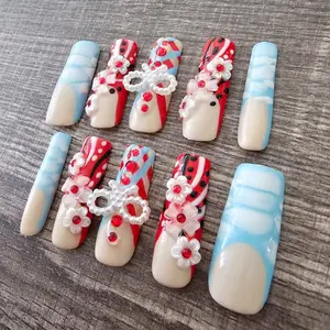 MerMaid BowTie Press Ons