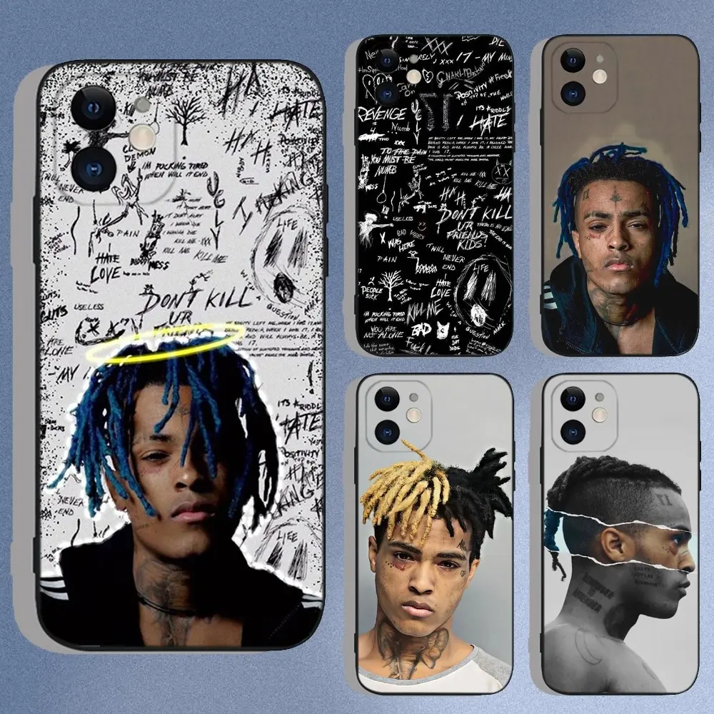 XXXTENTACIONS Rapper Phone Case For iPhone 16,15,14,13,12,11,XS,XR,X,8,7,Pro,Max,Plus,Mini Silicone Black Funda Cover Shell Premium Phone Case deals for you - TikTok Shop XXXTENTACIONS Rapper Phone Case For iPhone 16,15,14,13,12,11,XS,XR,X,8,7,Pro,Max,Plus,Mini Silicone Black Funda Cover Shell Premium Phone Case deals for you - TikTok Shop