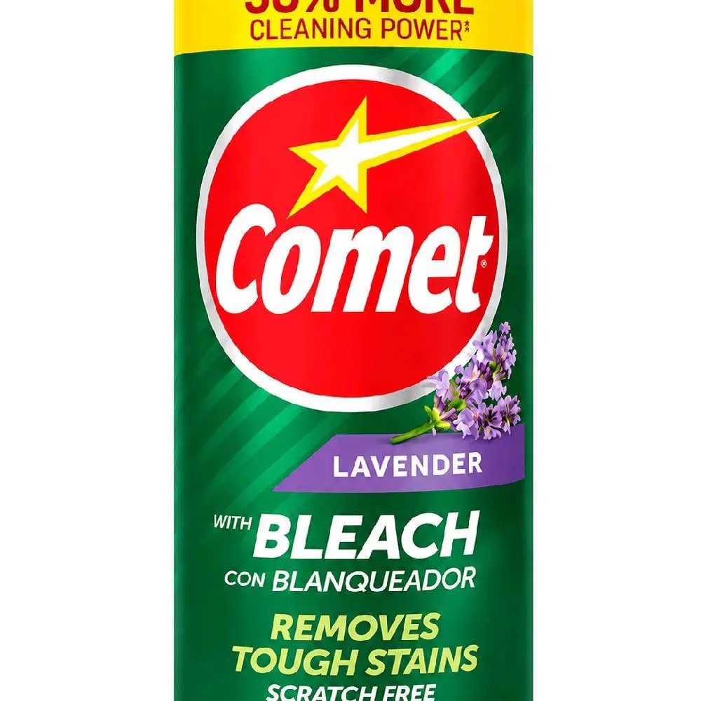 Comet Lavender Cleanser with Bleach 21 oz – Scratch Free Powder Cleaner